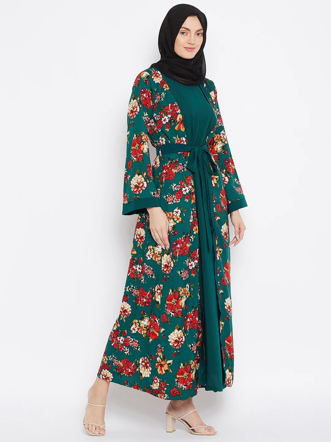 Floral Abaya